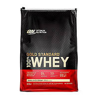 Сироватковий протеїн, Gold Standard, молочний шоколад, Optimum Nutrition, 4500 г