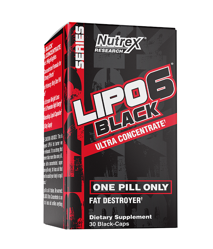 Жироспалювач Nutrex Research Lipo-6 Black Ultra Concentrate 30 рідкі кап