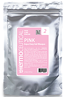 Гидрогелевая маска для антивозрастной терапии чувствительн Aqua Easy Gel Masque + Powder-Pink - THERMOCEUTICA