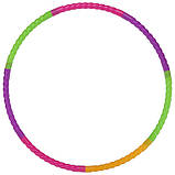 Обруч гімнастичний дитячий Хулахуп Hula Hoop 60 см FI-154164, фото 2