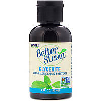 Стевия (без алкоголя) Stevia Liquid Now Foods 60 мл PR, код: 7701481