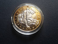 Сувенирная эротическая монета 6 ЕВРО (Камасутра №1)