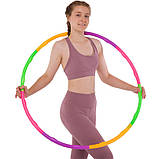 Обруч пластиковий дитячий Хулахуп Hula Hoop 86 см FI-154165, фото 10