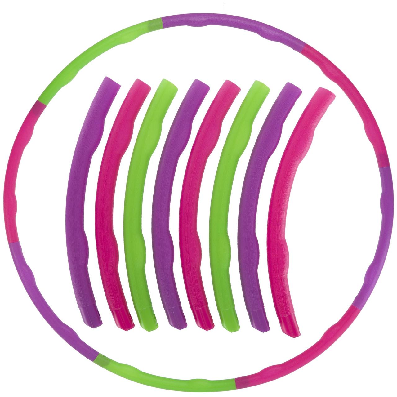 Обруч пластиковий дитячий Хулахуп Hula Hoop 86 см FI-154165, фото 1