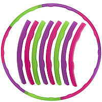 Обруч пластиковий дитячий Хулахуп Hula Hoop 86 см FI-154165