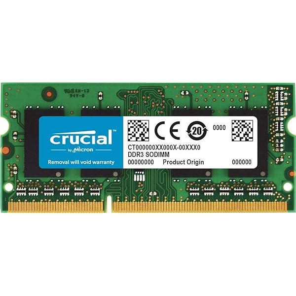 Оперативна пам'ять для ноутбука Crucial 1Rx8 SO-DIMM DDR3 4GB 1600MHz PC3L-12800 1.35v/1.5v