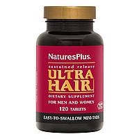 Витамины и минералы Natures Plus Ultra Hair For Men & Women, 120 мини таблеток DS