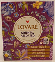 Черный чай ассорти Lovare Oriental Assorted Ловаре 32 пак, 4 вида по 8 шт