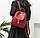 Жіночий міні рюкзак на плече, маленький жіночий рюкзак еко шкіра, фото 7