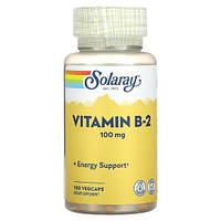 Solaray Vitamin B-2 100 mg 100 капсул Lodgi