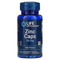 Life Extension Zinc Caps 50 mg 90 капсул Lodgi