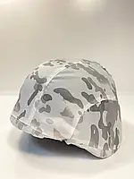 Маскировочный кавер мультикам на каску защитный чехол Белый