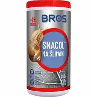 Засіб лимацидний від слимаків BROS Snacol 200г