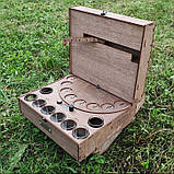 Наливатор для алкоголю на 8 чарок Дозатор алкогольних напоїв Автоматичний дозатор алкоголю, фото 5