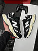 Чоловічі кросівки New Balance 9060 Black White (Чорні) Взуття Нью Беланс 9060 натуральна замша сітка демісезон, фото 6