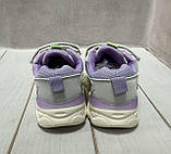Стильні дитячі кросівки для дівчинки nike kimbo фіолетові 28 17,3 см, фото 3