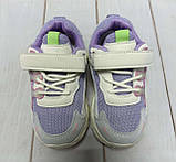 Стильні дитячі кросівки для дівчинки nike kimbo фіолетові 28 17,3 см, фото 5