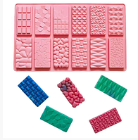 Форма силіконова Шоколадки 12 шт.