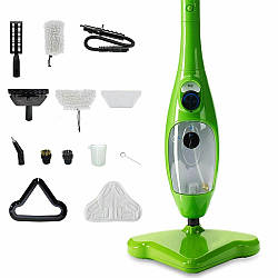 Багатофункціональна парова швабра 5в1, 450мл, 1250 Вт, X5 / Швабра пароочисник для дому