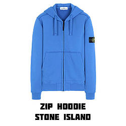 Зіп Худі STONE ISLAND PERIWINKLE