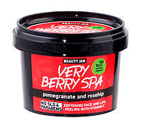 Пілінг для обличчя та губ Very Berry Spa Beauty Jar 120 мл FE, код: 8163978