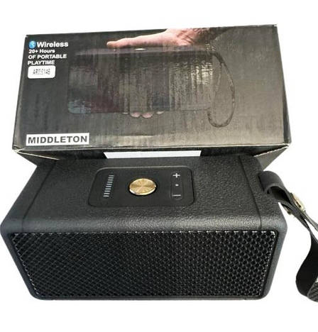 Портативна колонка спікер Middleton speaker акумуляторна переносна IP67 Bluetooth функція Powerbank, фото 1