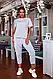 Жіночий костюм прогулянковий двійка (Штани + вільна футболка) Розміри батал 50, 52, 54 (Мод: 365мш), фото 2