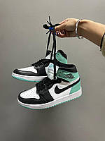 Nike Air Jordan 1 Retro Mid Mint White Black