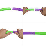 Обруч пластиковий дитячий Хулахуп Hula Hoop 78 см FI-338, фото 7