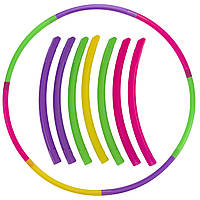 Обруч пластиковий дитячий Хулахуп Hula Hoop 68 см FI-337