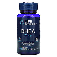 Стимулятор тестостерона Life Extension DHEA 25 mg Dissolve, 100 таблеток CN10900 PS