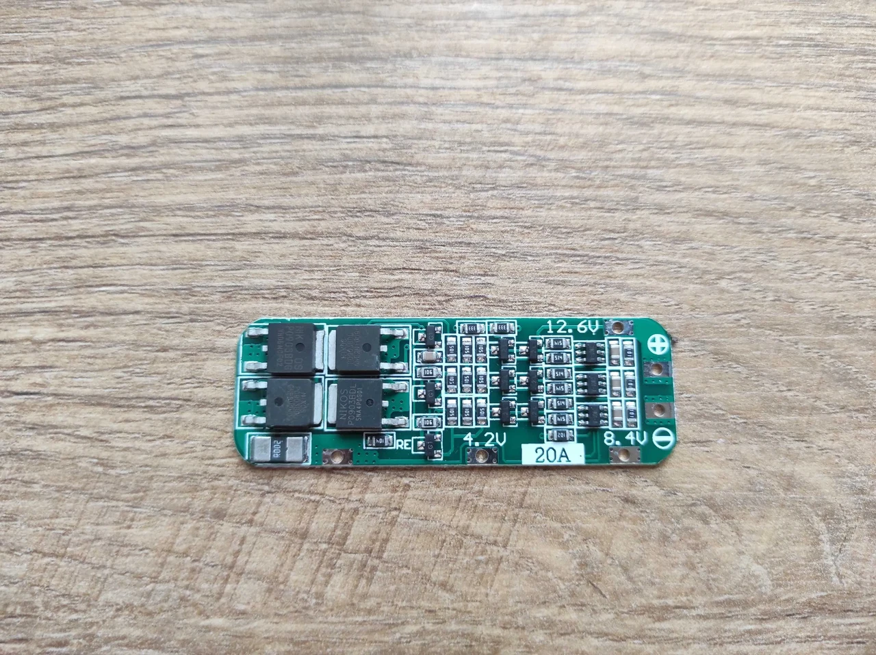 Плата BMS 3S 20A (12.6V 20A)  Li-ion