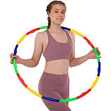 Обруч пластиковий дитячий Хулахуп Hula Hoop 77 см FI-308, фото 9