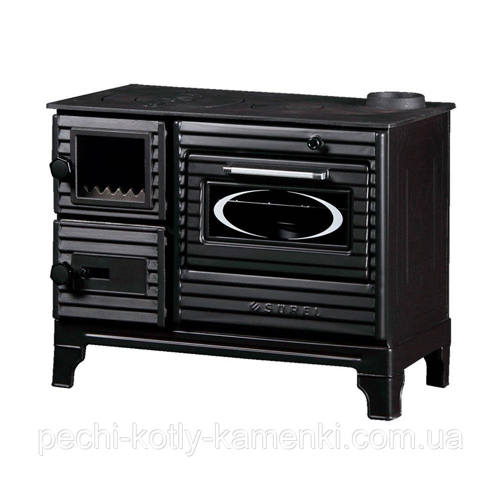 Піч ЕК-5237BL Duval Black Edition опалювально-варильна з духовкою