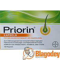 Приорин (Priorin Bayer) капсулы 422 мг, 120 шт.