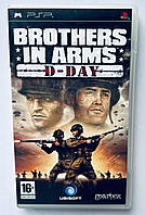 Brothers In Arms D-Day, Б/В, англійська версія - UMD-диск для PSP