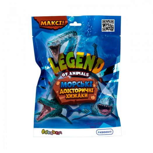 Стретч-іграшка у вигляді тварини Legends of animals Морські доісторичні хижаки #sbabam 128/CN22
