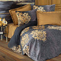 Комплект постільної білизни Cotton box Satin print Jadira Bej Євро 200x220 см (1771-1141) (75013.006)