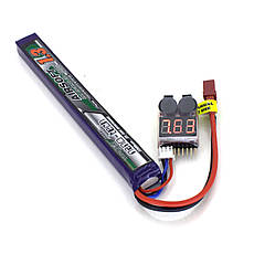 Тестер для LiPO акумуляторів LiPo/LiFe/Li-ion, пристрій контролю літієвої АКБ 1-8S, фото 5
