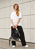 Жіночий рюкзак Sambag ReneDouble чорно-сірий - MegaLavka, фото 6