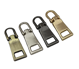 Пуллер - висулька металева для бігунків ТИП-2 28мм #27822 колір Антик