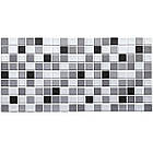 Декоративна ПВХ панель чорно-біла мозаїка 960х480х4мм SW-00001432