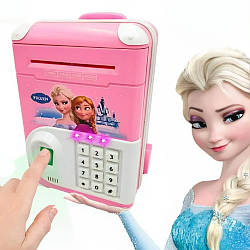 Дитяча скарбничка з відбитком пальця EL-510-4 / Скарбничка дитяча / Сейф іграшка / Електроскарбничка іграшка