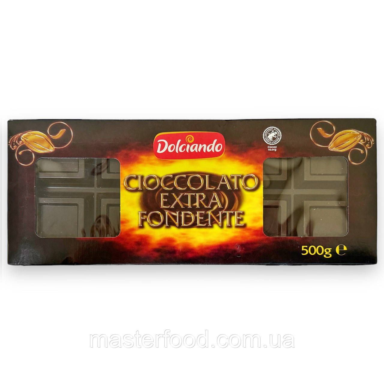Шоколад чорний 500 г. Dolciando Італія