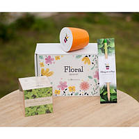 Корпоративні подарунки Екокубик mini Floral з брендуванням