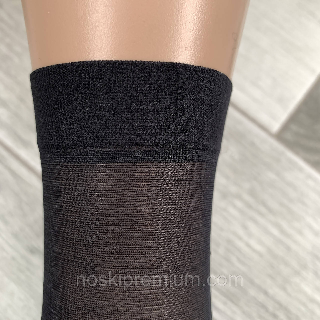 Носки женские капроновые рулон, пучок с тормозами Ира, 23-25 размер, чёрные, 07924 - фото 4 - id-p2160413936