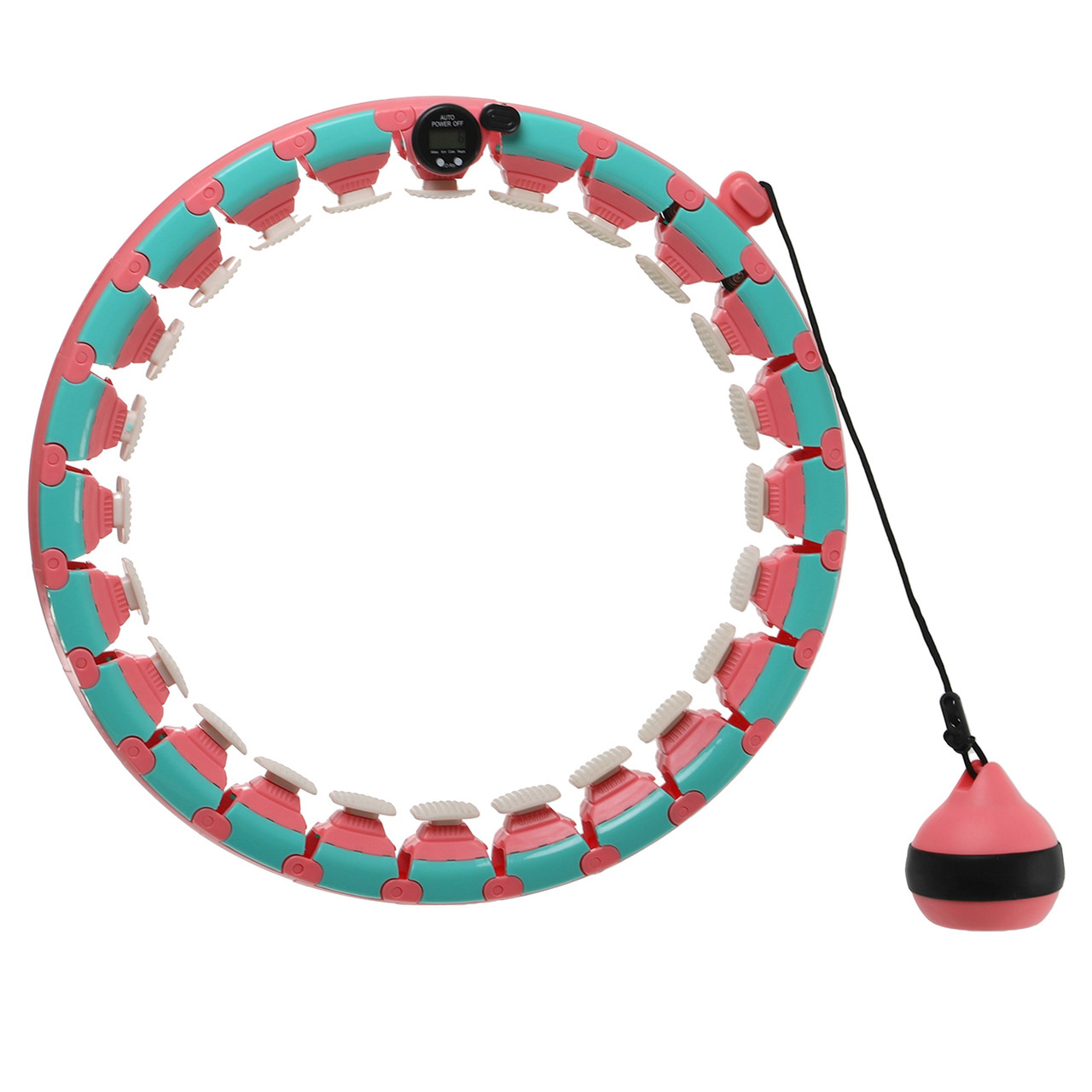 Обруч масажний розумний Хулахуп Hula Hoop Smart Weighted FI-9659, фото 1