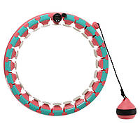 Обруч масажний розумний Хулахуп Hula Hoop Smart Weighted FI-9659
