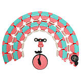 Обруч масажний розумний Хулахуп Hula Hoop Smart Weighted FI-9659, фото 8