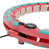 Обруч масажний розумний Хулахуп Hula Hoop Smart Weighted FI-9659, фото 4